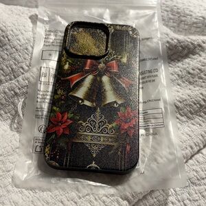 Holiday cover for iPhone 12- new